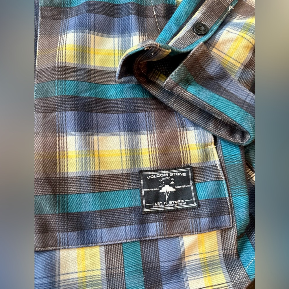 Volcom Multicolor Plaid Performance Jacket - image 4